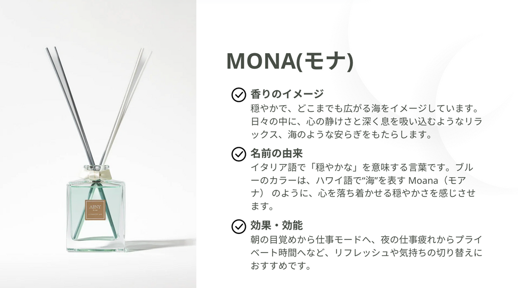 ご自宅用香りサンプル30ml